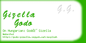 gizella godo business card